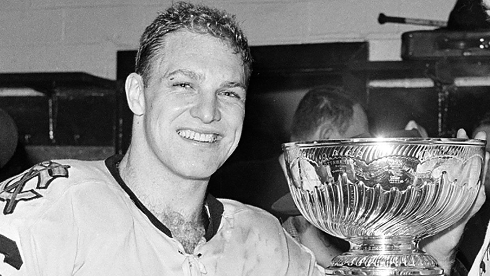 Bobby Hull portrait representing powerful scoring in his era