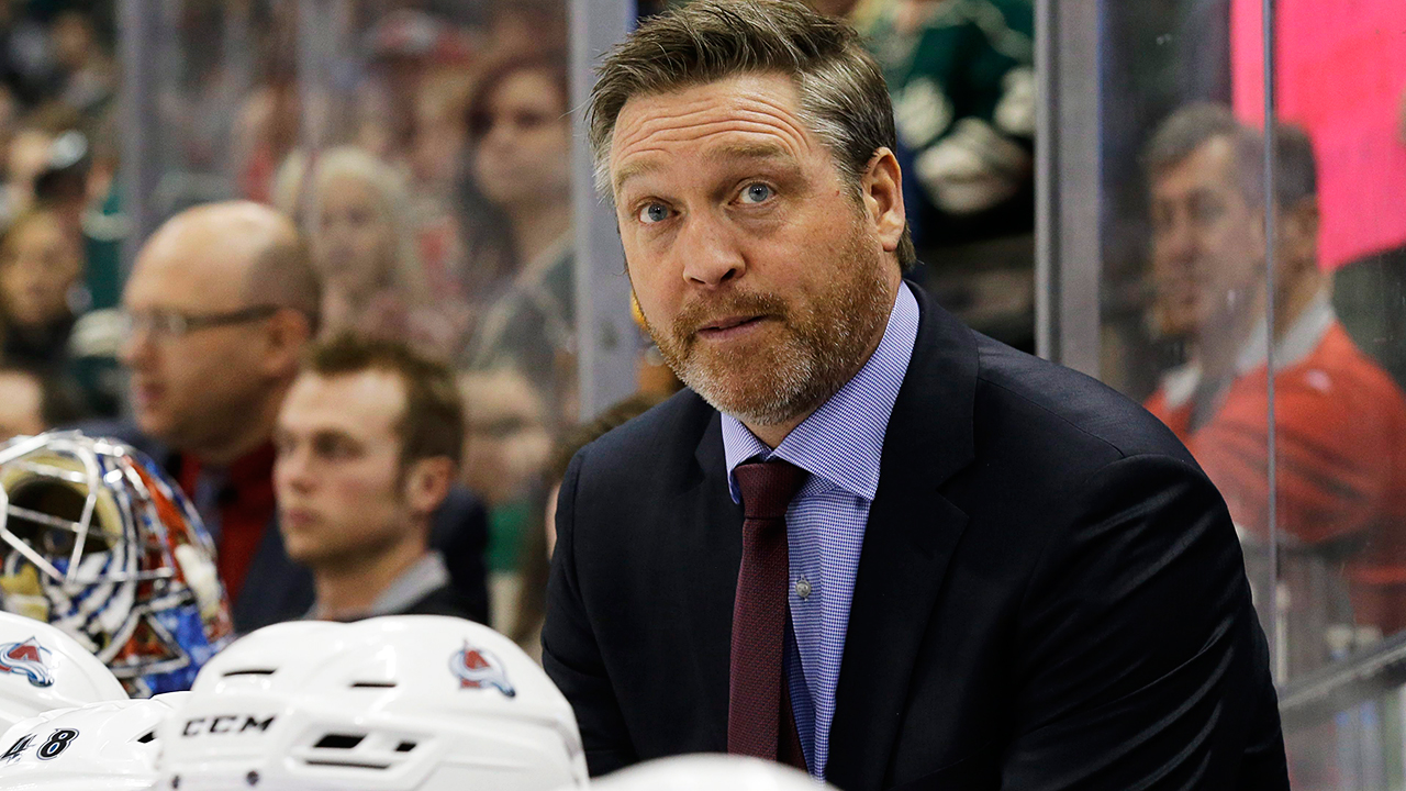 Patrick Roy portrait representing goaltending greatness and playoff legacy
